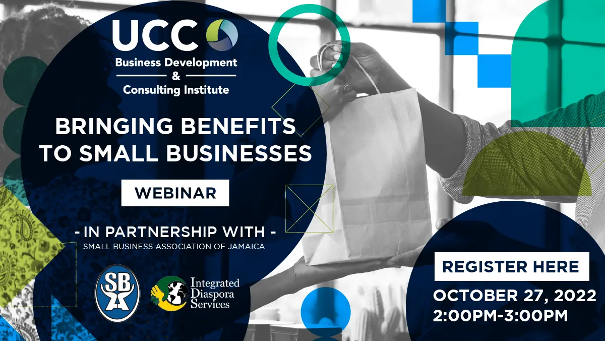 UCC BDCI - Bringing Benefits To Small Businesses Webinar